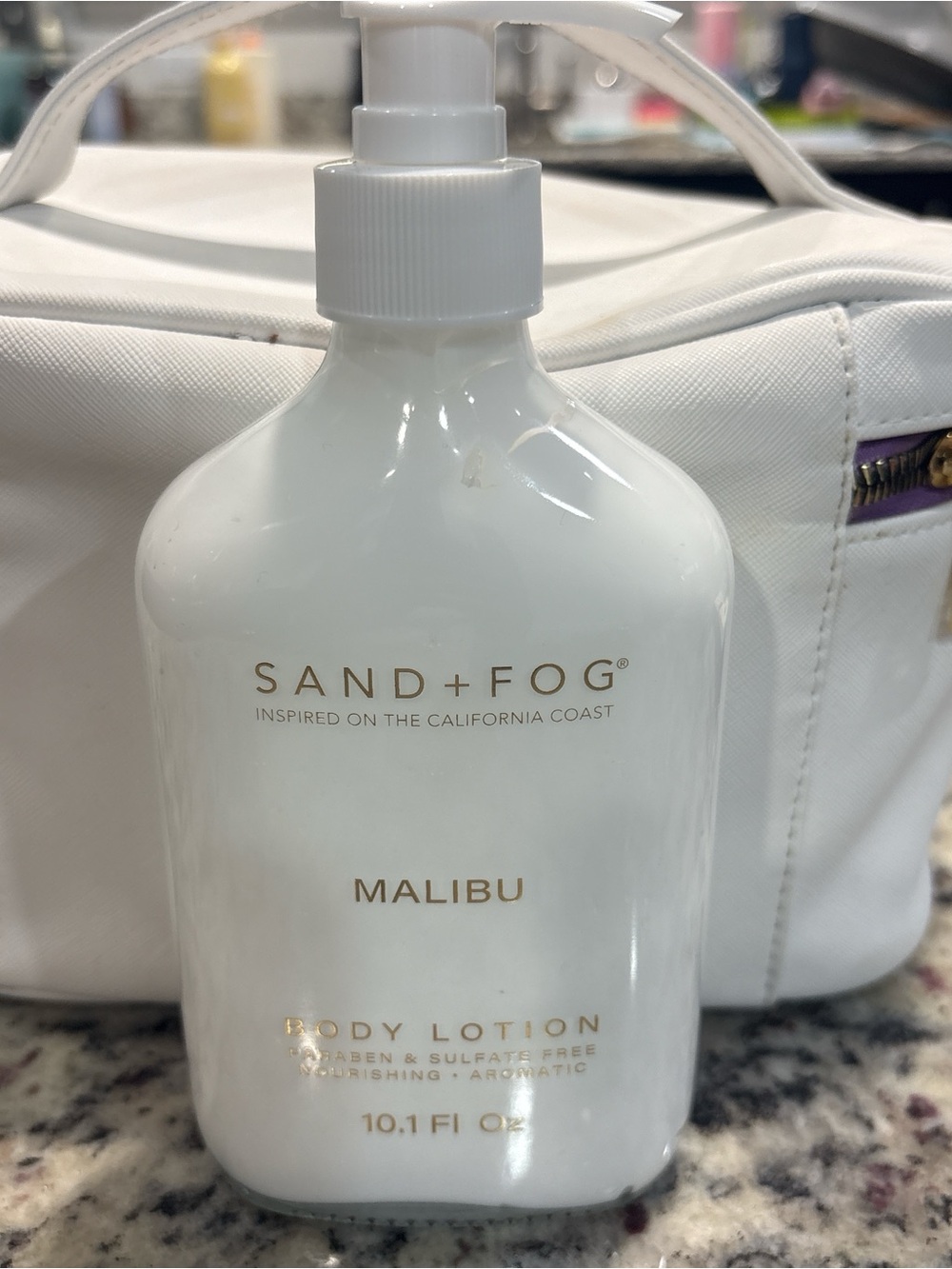 SAND+FOG Malibu Body Lotion - White Bottle